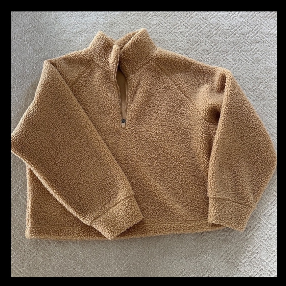 Year of Ours Brown Teddy Pullover